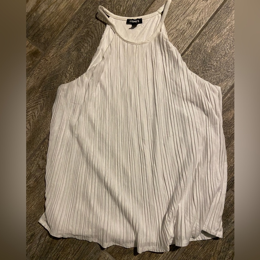 Express white tank size L